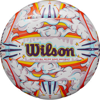 Wilson Wilson Graffiti Peace Größe 5 Weiß