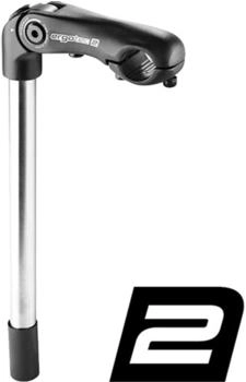 Humpert KOBRA VARIO TUBE &Oslash;=254/222mm L=300/110mm-10/+50&deg; schwarz-sa