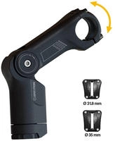 by 03163102, by,schulz Vorbau Stem Alpha Pro SDS 95 mm schwarz 31,8...