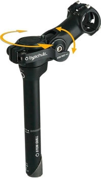 bySchulz by.schulz by.schulz Unisex Erwachsene Stem Quill Twist ProSDS Vorbau, Schwarz, 8mm