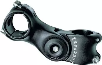 Merida Expert CT Vorbau, aluminium 6061, 90 mm, verstellbar -30°/+40°, Ø 31,8 mm, schwarz