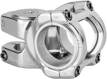 Reverse Black-One D-2 Titanium Vorbau 31,8/35 mm 8° Schwarz/Silber (01637)