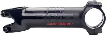 Deda Superleggero Rennrad-Vorbau 31.7mm, 130mm, polished on black (SLSTPOB130)