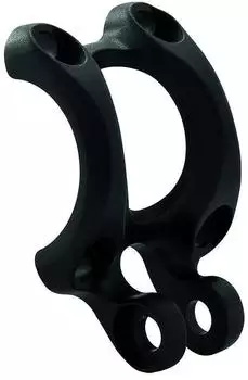 Humpert Vorbaukappe für Charisma, Ø31,8mm, schwarz