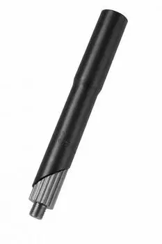 KLICKfix Vorbauverlängerung 22,2mm / Ø 25,4mm Stahl, schwarz, 100mm (0850A)