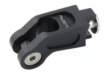 bySchulz SDS Link 7 Montageadapter M5, 7mm Aufnahme, schwarz (10591)