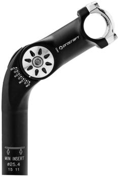 PROCRAFT 4Bolt Adjustable Quill Schaft 70°-130° black-matt 115 mm