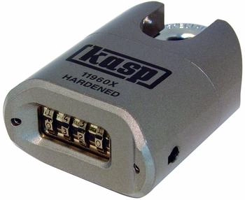 Kasp Stahlkombinationsschloss Vorhängeschloss Silber 60mm (K11960XD)