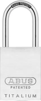 ABUS Titalium 83AL/40 Zylindervorhangschloss Spezialstahl geh&auml;rtet 40mm (83AL/40)