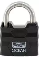 BURG W&Auml;CHTER Vorh&auml;ngeschloss OCEAN 490 Ni 50 schwarz, 1 St. (42151)