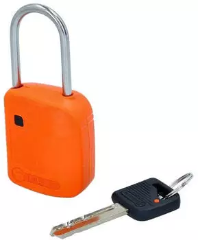 KS Tools Absperr-Vorh&auml;ngeschloss Orange Metall 38mm (117.0218)