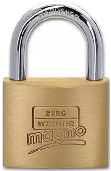 Burg Wächter Magno Vorhängeschloss Zylinder 50mm gleichsperrend (400 E 50 K3)