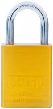 Kasp Vorh&auml;ngeschloss Aluminium 38mm Gold (K14040GOLD)