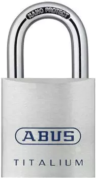 ABUS 80TI/40 Titalium Vorhängeschloss Gleichschließend KA8012 (ABUKA56222)