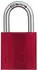 ABUS Titalium 72/40 Zylindervorhangschloss Aluminium Rot, 6er-Pack (72/40)
