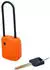 KS Tools Absperr-Vorhängeschloss Verbundmaterial, orange, 76mm (117.0221)