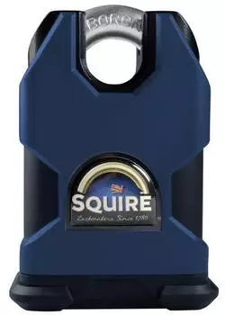 Squire Stronghold Vorhängeschloss Massivstahl 50mm geschlossener Bügel CEN4 (SS50CS)