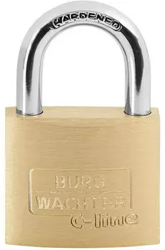 Burg W&auml;chter Vorh&auml;ngeschloss 40mm Messing, verschiedenschlie&szlig;end (105021994)