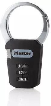 Master Lock Karabinerschloss mit Zahlenkombination 84mm (1550EURDCOL)
