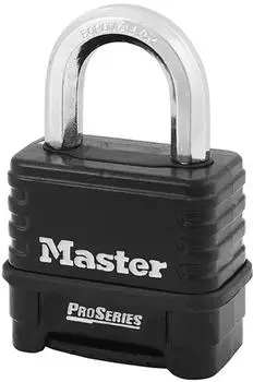 Master Lock ProSeries Druckguss-Zink 4-stellig 57mm Schloss (1178D)