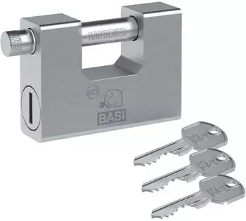 Basi Vorh&auml;ngeschloss 94mm verschiedenschlie&szlig;end (6210-9000)