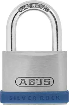 ABUS Rock 5 Vorh&auml;ngeschloss 40mm gleichschlie&szlig;end, Silber (80871)