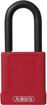 ABUS 74/40 Aluminium-Vorh&auml;ngeschloss, rot (59108)