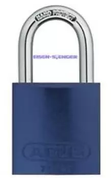 ABUS Titalium 72/40 Vorh&auml;ngeschloss Titalium-Aluminium, blau (72/40)
