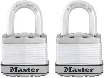 Master Lock Excell Vorh&auml;ngeschloss laminierter Stahl 45mm (M1EURT)