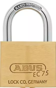 ABUS Zylindervorhangschloss 75/30 gleichschlie&szlig;end 30mm Messing (26404)