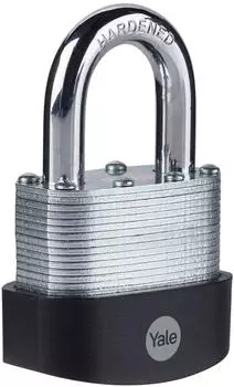 Yale Y125B Hochsicherheits-B&uuml;gelschloss Laminierter Stahl 60mm Doppelverriegelung (Y125B/60/133/1)