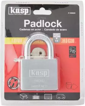 Kasp K18060D 180 Series Vorh&auml;ngeschloss Stahl geh&auml;rtet 60mm (K18060D)