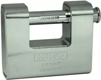 Kasp K17580 Gepanzertes Rollladenschloss 80mm, 2 Schl&uuml;ssel (K17580)
