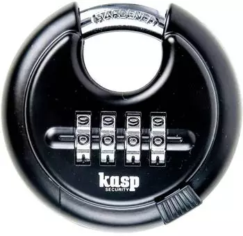 Kasp Disc-Vorhangschloss 70mm Zahlenkombination (K11670D)