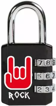 Master Lock 1509 Rock Zahlenschloss Vorhangschloss 30mm (1509EURDROCK)