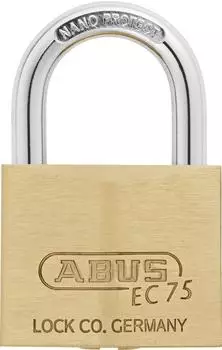 ABUS Zylindervorhangschloss 75/40 gleichschlie&szlig;end Messing (26409)