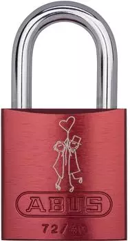 ABUS Love Lock Look 1 Vorhängeschloss Sicherheitslevel 6 (74/40)