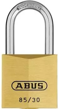 ABUS Zylindervorhangschloss 85/30HB24 gleichschlie&szlig;end, Messing, 30mm (85/30HB24)