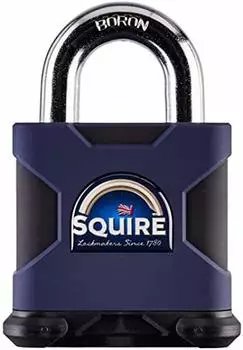 Squire SS80S Vorhängeschloss aus Stahl 80mm CEN6 (SS80S)