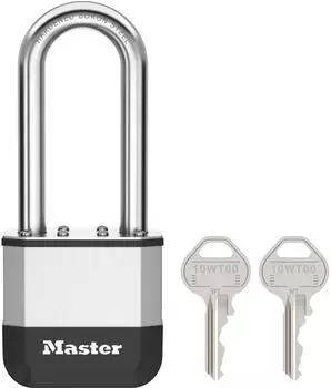 Master Lock Elite Vorh&auml;ngeschloss 52mm, 64mm B&uuml;gel, 5-Stift-Zylinder (PK5EURDLJ)