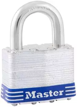 Master Lock MLK5 Vorh&auml;ngeschloss laminierter Stahl 51mm 4-Pin (5EURD)