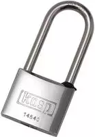 Kasp K14540L50D Vorh&auml;ngeschloss 40mm verschieden schlie&szlig;end Edelstahl