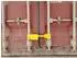 IWH Containerschloss 220-410mm, gehärteter Stahl, gelb (019801)