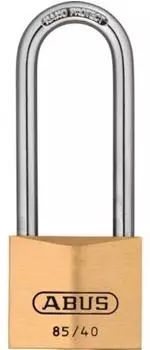 ABUS Zylindervorhangschloss 85/40HB63 gleichschließend, Messing, 40mm (85/40HB63 gl)