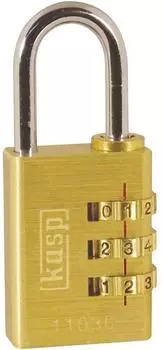 Kasp Zahlenschloss-Vorhängeschloss 30mm, Metall (K11030D)