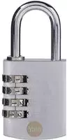 YALE Y151B/40/130/1, YALE Y151B/40/130/1 Vorh&auml;ngeschloss 40mm Silber...