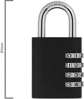 ABUS Vorh&auml;ngeschloss 158KC/45 AP054 55700