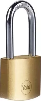 Yale Y110B Vorh&auml;ngeschloss Messing 20mm (Y110B/20/122/1/B)