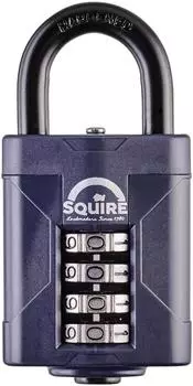 Squire CP50 Kombinations-Vorhängeschloss 50mm wetterfest, umprogrammierbar (CP50)