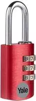 YALE YE3CB/20/121/1/CO, YALE YE3CB/20/121/1/CO Vorh&auml;ngeschloss 20mm Rot